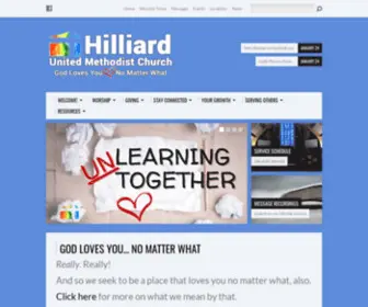 Hilliardumc.org(Hilliardumc) Screenshot