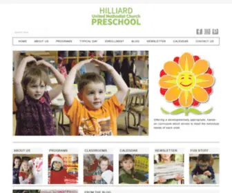 HilliardumcPreschool.org(HUMC Preschool) Screenshot