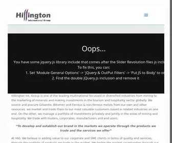 Hillingtongroup.com(BeFactory) Screenshot