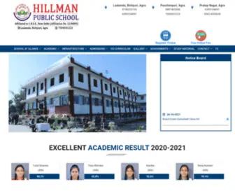 Hillmanpublicschool.in(Hillman Public School) Screenshot