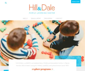 Hillndale.org(Hill & Dale) Screenshot