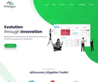 Hillogic.com(Australian Software and Web Agency) Screenshot
