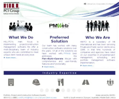 Hillpci.com(PMWeb) Screenshot