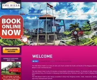 Hills-Batam.com(The Hills Batam Hotel) Screenshot