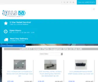 Hills-Car-Parts.co.uk(Cheap Car Parts) Screenshot