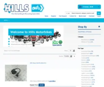 Hills-Motorbikes.co.uk(Hills Motorbikes) Screenshot