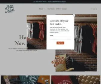 Hillsandtrails.co(Hills & Trails Co) Screenshot