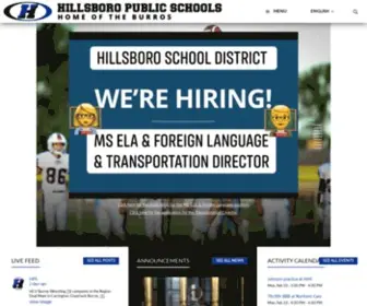 Hillsborok12.com(Hillsboro Public Schools) Screenshot