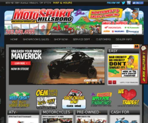 Hillsboromotorcycles.com Screenshot