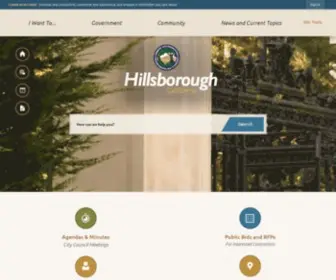 Hillsborough.net(Hillsborough, CA) Screenshot