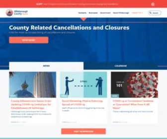 Hillsboroughcounty.org(Hillsborough County) Screenshot