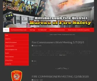 Hillsboroughfiresafety.com(Hillsborough, NJ) Screenshot