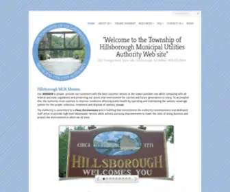 Hillsboroughmua-NJ.org(Township Of Hillsborough MUA) Screenshot