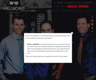 Hillsborovisionclinic.com(Hillsboro Vision Clinic) Screenshot