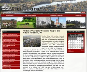 Hillsborowi.com(Hillsboro, WI) Screenshot