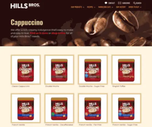 Hillsbroscappuccino.com(Updates) Screenshot