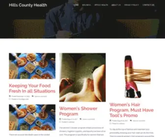 Hillscountyhealth.org(Hills County Health) Screenshot