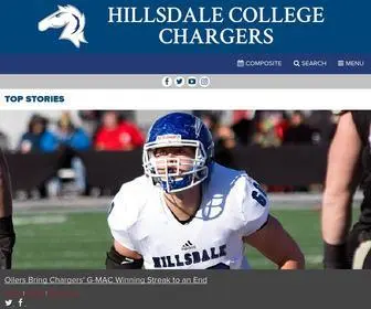 Hillsdalechargers.com(Hillsdale College) Screenshot