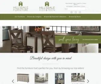 Hillsdalefurniture.com(Hillsdale Furniture) Screenshot