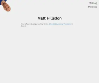 Hillsdon.net(Hillsdon) Screenshot