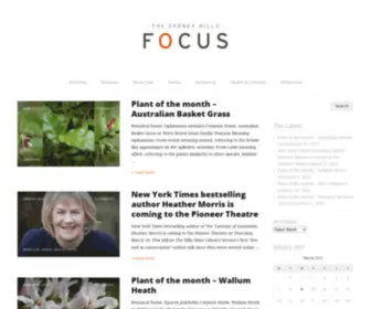 Hillsfocus.com.au(Hillsfocus) Screenshot