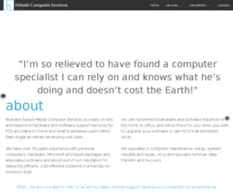 Hillsidecomputers.co.uk(Hillsidecomputers) Screenshot