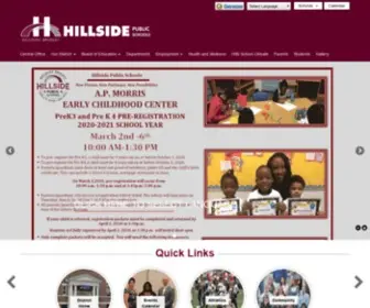 Hillsidek12.org(Hillside Public Schools) Screenshot