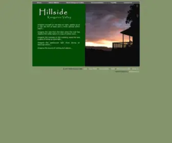 Hillsidekangaroovalley.com.au(Kangaroo Valley Accommodation NSW Australia) Screenshot