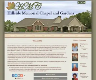 Hillsidememorialchapel.com(Hillside Memorial Chapel and Gardens) Screenshot