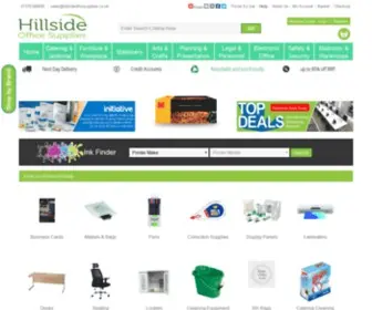 Hillsideofficesupplies.co.uk(Hillside Office Supplies) Screenshot