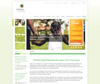 Hillsides.org(Creating Lasting Change) Screenshot