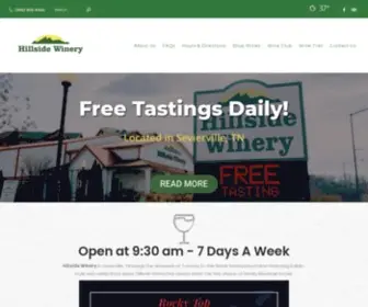 Hillsidewine.com(Hillside Winery) Screenshot