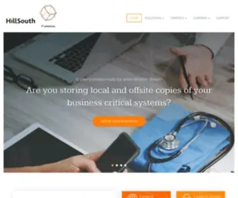 Hillsouth.com(IT Solutions) Screenshot