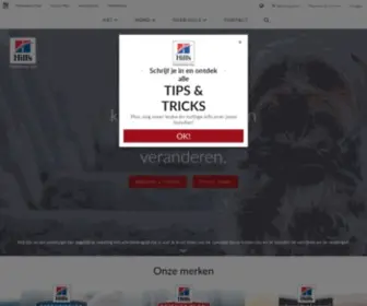Hillspet.be(Hondenvoer & Kattenvoer dat levens verandert) Screenshot