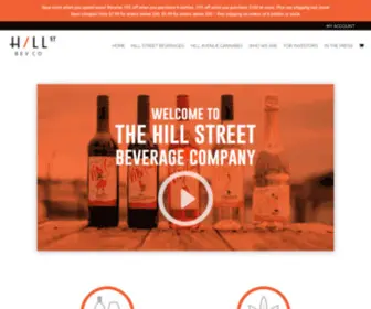 Hillstreetbeverages.com(Hill Street Beverage Company Inc) Screenshot