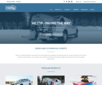 Hilltip.com(Road Maintenance Equipment from HillTip) Screenshot
