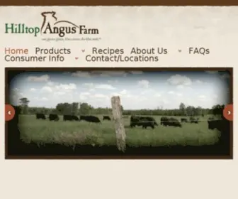 Hilltopangusgrassfed.com(Hilltop Angus Farm) Screenshot