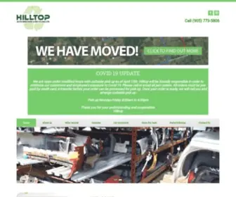 Hilltopautowreckers.ca(Hilltop Auto Wreckers & Recycling Ltd) Screenshot