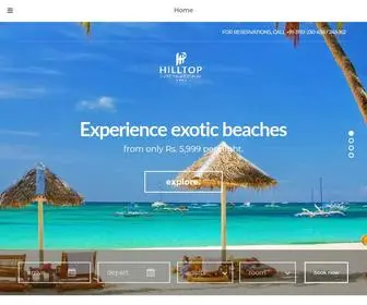 Hilltopinternational.in(Hotel Hilltop International) Screenshot