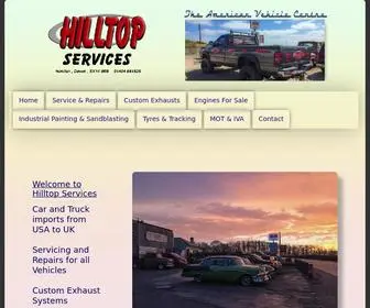 Hilltopservices.co.uk(Hilltop Services) Screenshot