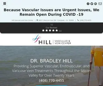 Hillvascularcampbell.com(Hill Vascular and Vein Center) Screenshot