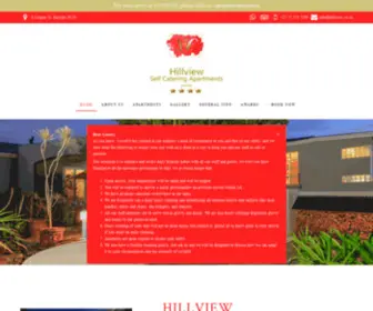 Hillview.co.za(Knysna self catering and Knysna accommodation) Screenshot