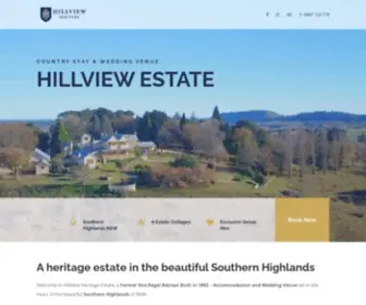 Hillviewheritageestate.com.au(Hillview Heritage Estate) Screenshot