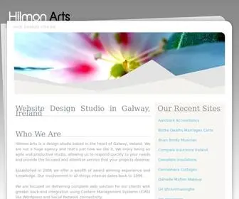 Hilmonarts.com(Web Design Studio) Screenshot