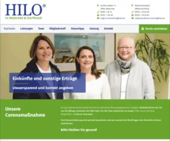 Hilo-SFA.de(Lohnsteuerhilfeverein HILO) Screenshot