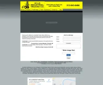 Hiloindustrial.com(HI LO Industrial Trucks Co. – Serving Detroit Michigan©) Screenshot