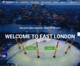 Hilondonstratford.co.uk(Book a stay at the Holiday Inn London) Screenshot