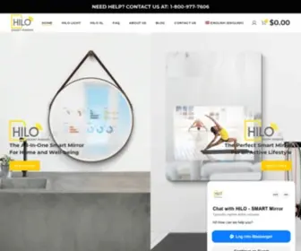 Hilosmartmirror.com(Hilo Smart Mirror) Screenshot