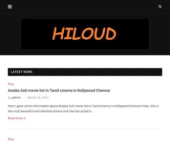 Hiloud.com(High Loud) Screenshot