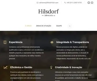 Hilsdorf.com.br(Início) Screenshot